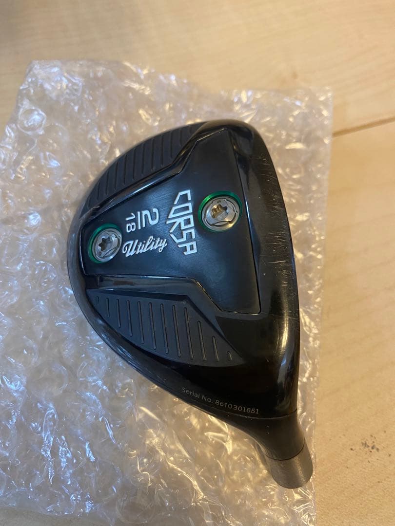 即納!最大半額!】 555 バルド コルサ 2UT 18° ヘッドのみ クラブ