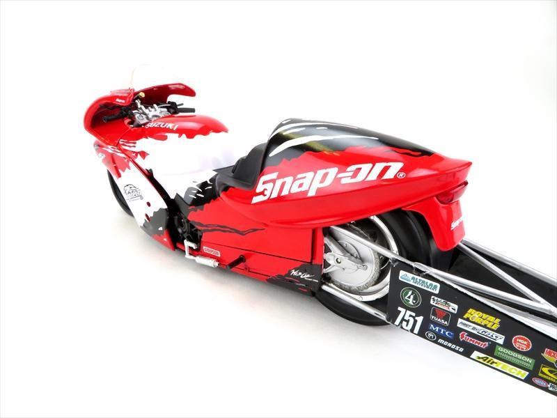 NHRA Suzuki TL-1000 1:9 ダイキャスト模型完成品