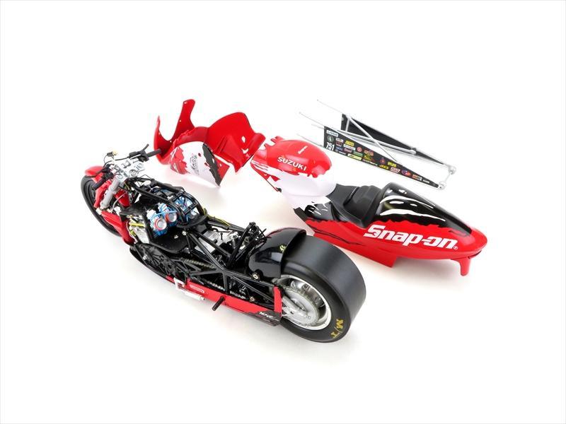 NHRA Suzuki TL-1000 1:9 ダイキャスト模型完成品