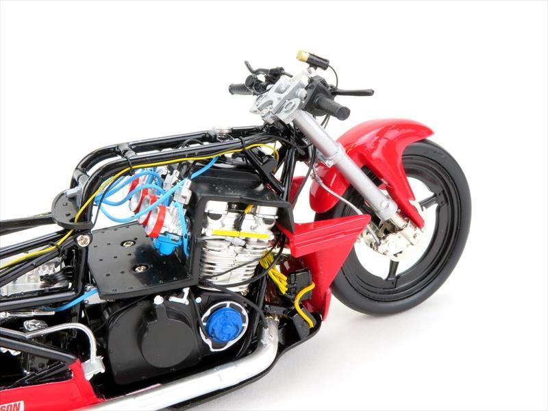 NHRA Suzuki TL-1000 1:9 ダイキャスト模型完成品