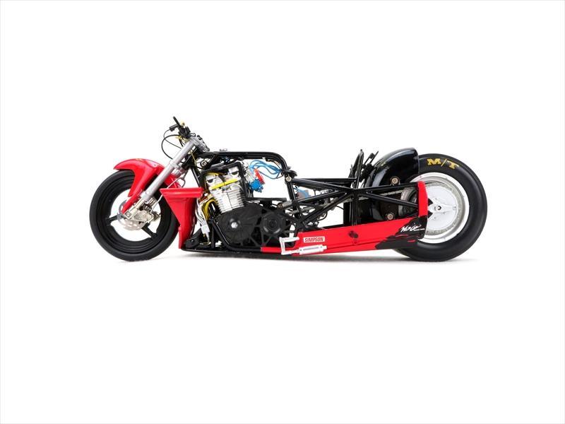 NHRA Suzuki TL-1000 1:9 ダイキャスト模型完成品