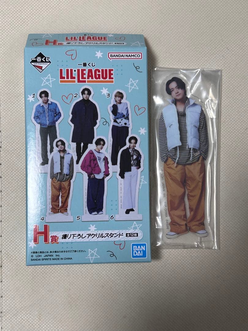 LIL LEAGUE リルリーグ 岡尾真虎 一番くじ アクスタ