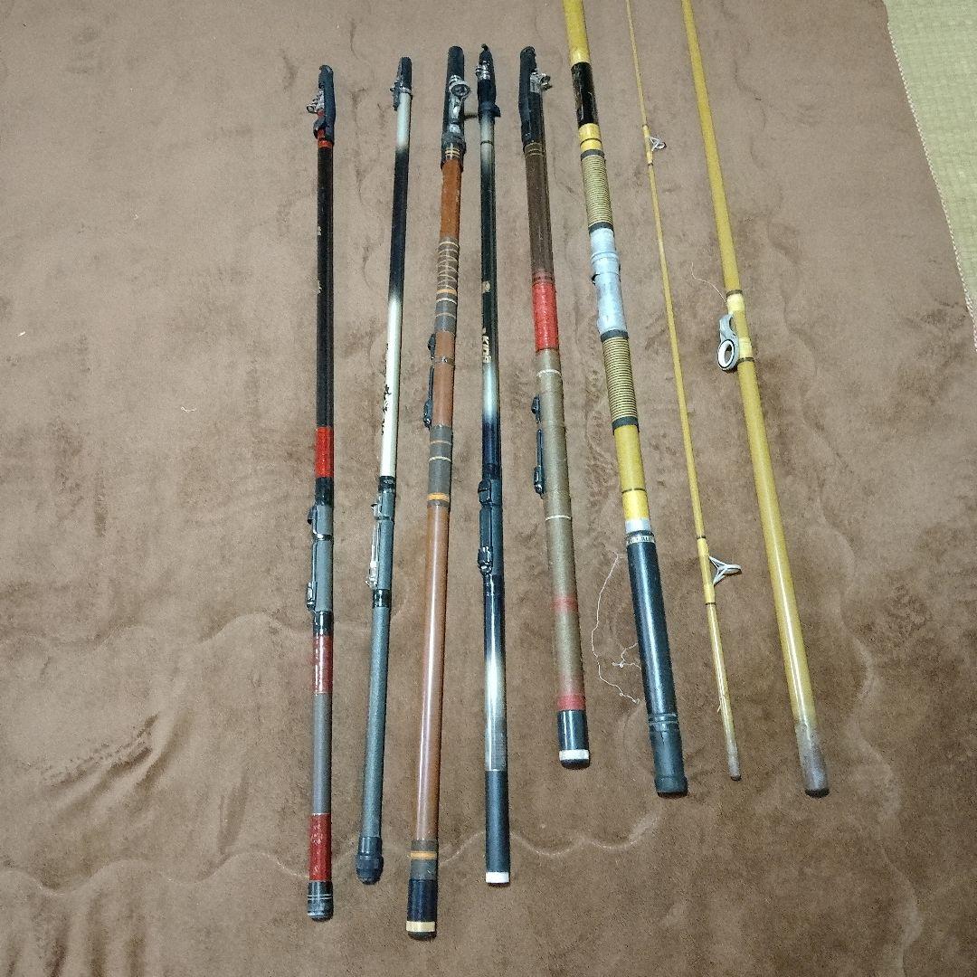 釣り竿セット 6本目立った傷や汚れなし
