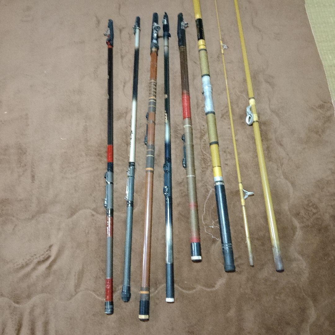 釣り竿セット 6本目立った傷や汚れなし