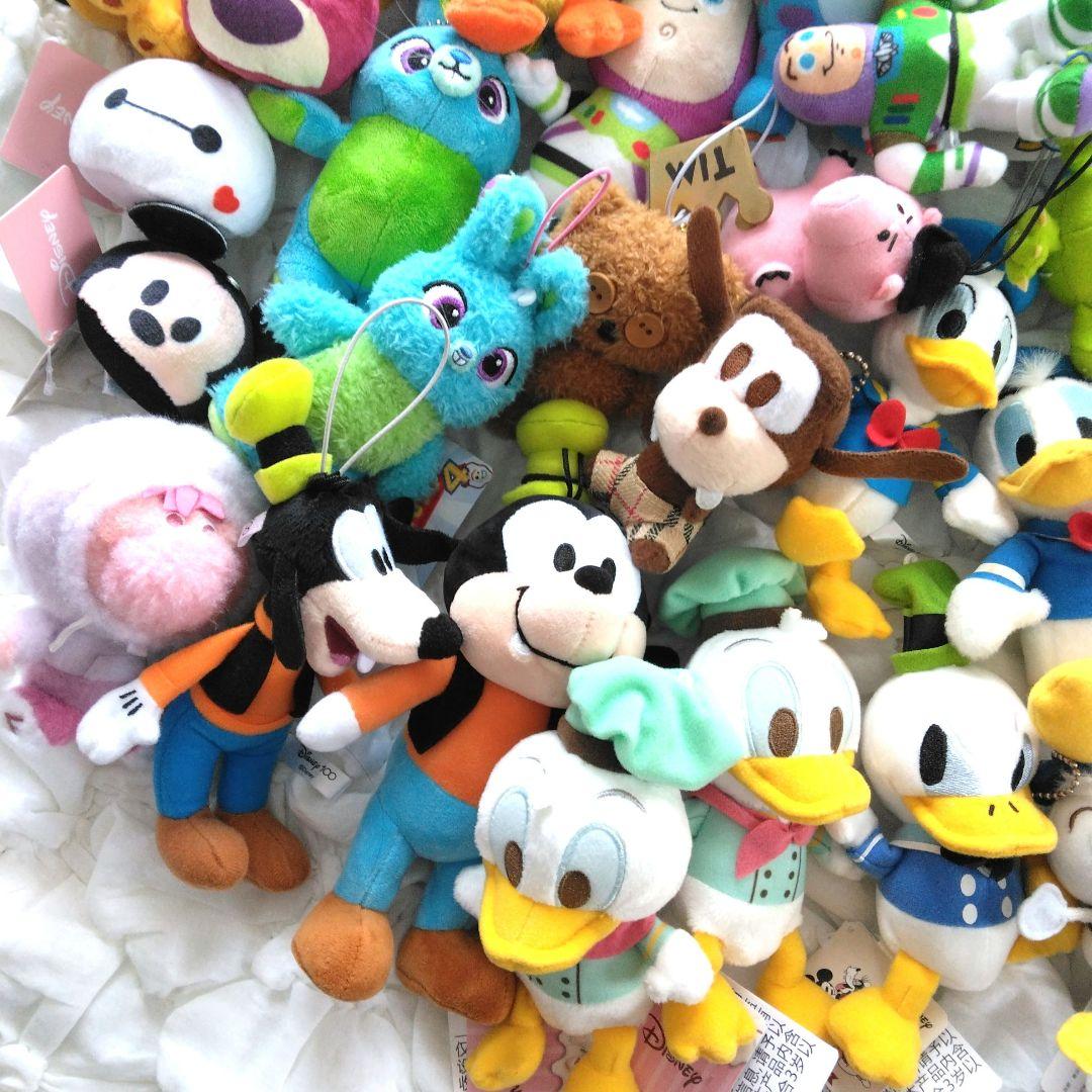 63点　まとめ売り　ディズニー　ぬいぐるみ　マスコット　大量 ディズニー ぬいぐるみ マスコット まとめ売り 大量