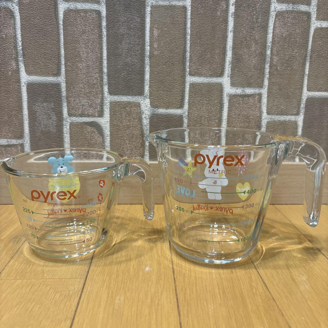 Pyrex パイレックス knotted 計量カップ　ガラス製