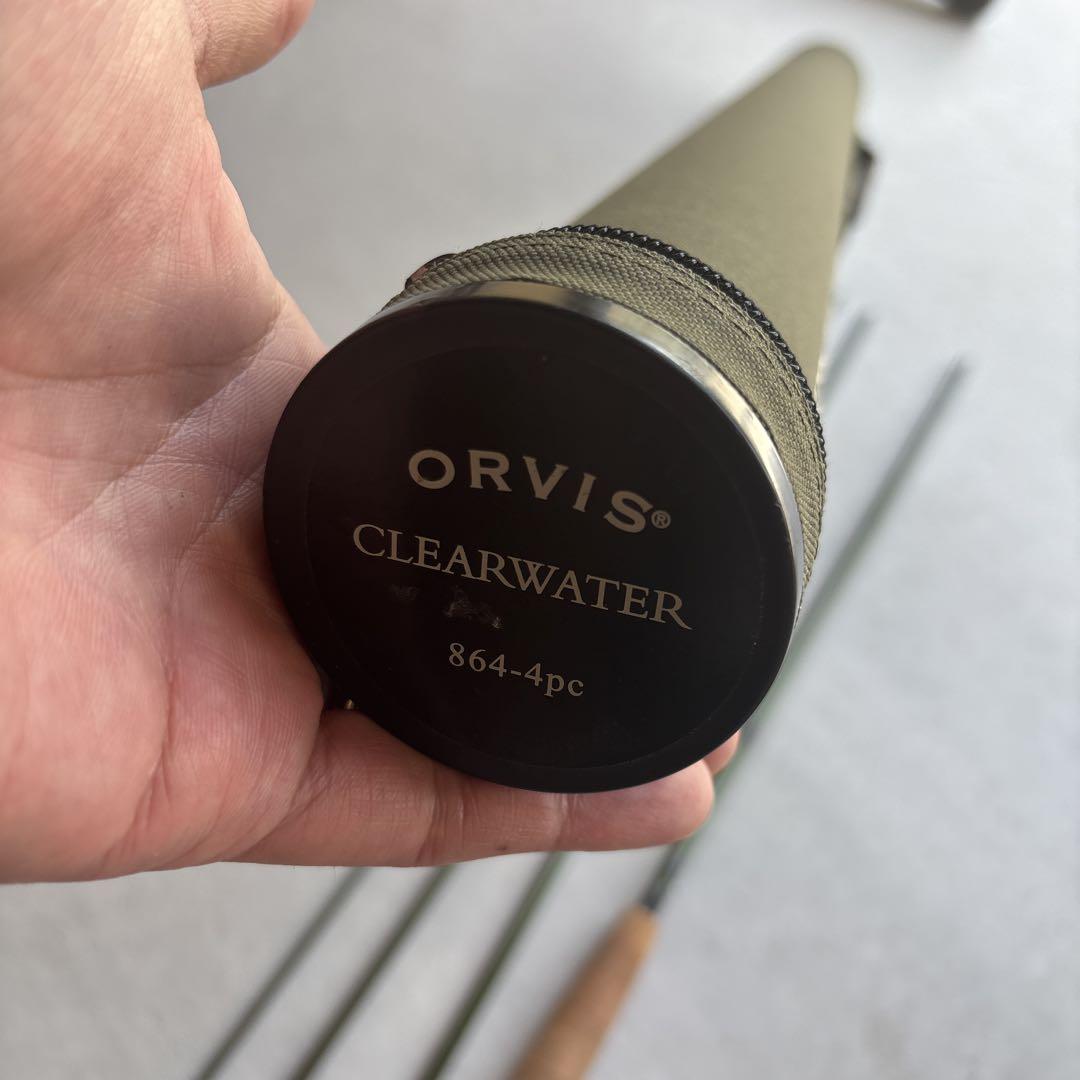 ORVIS オービス クリアウォーター 8.6 #4 4ピース