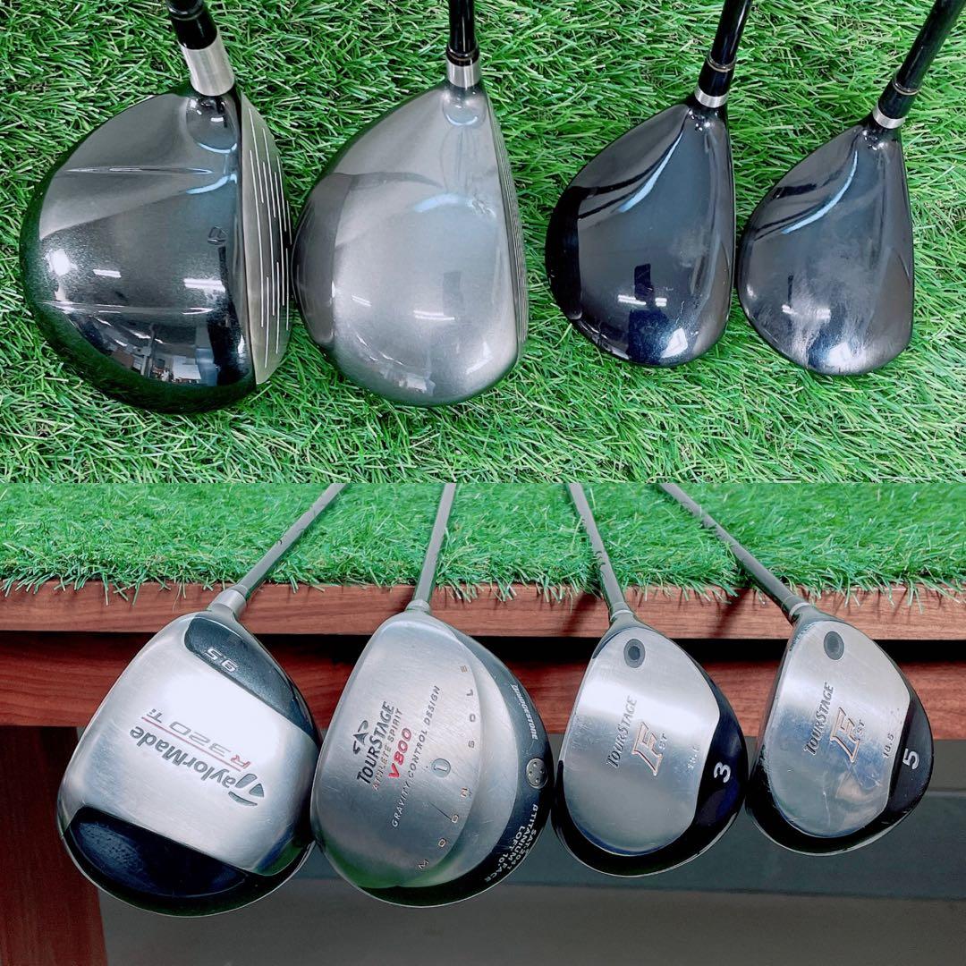 ゴルフクラブ　メンズセット　初心者　テーラーメイド　R320 Ti N1772
