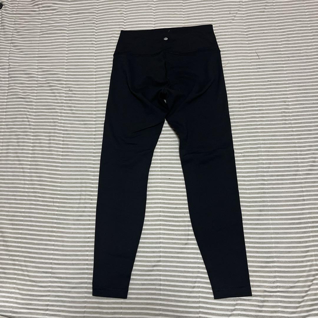 lululemon ブラック ハイウエスト タイツ Lサイズ