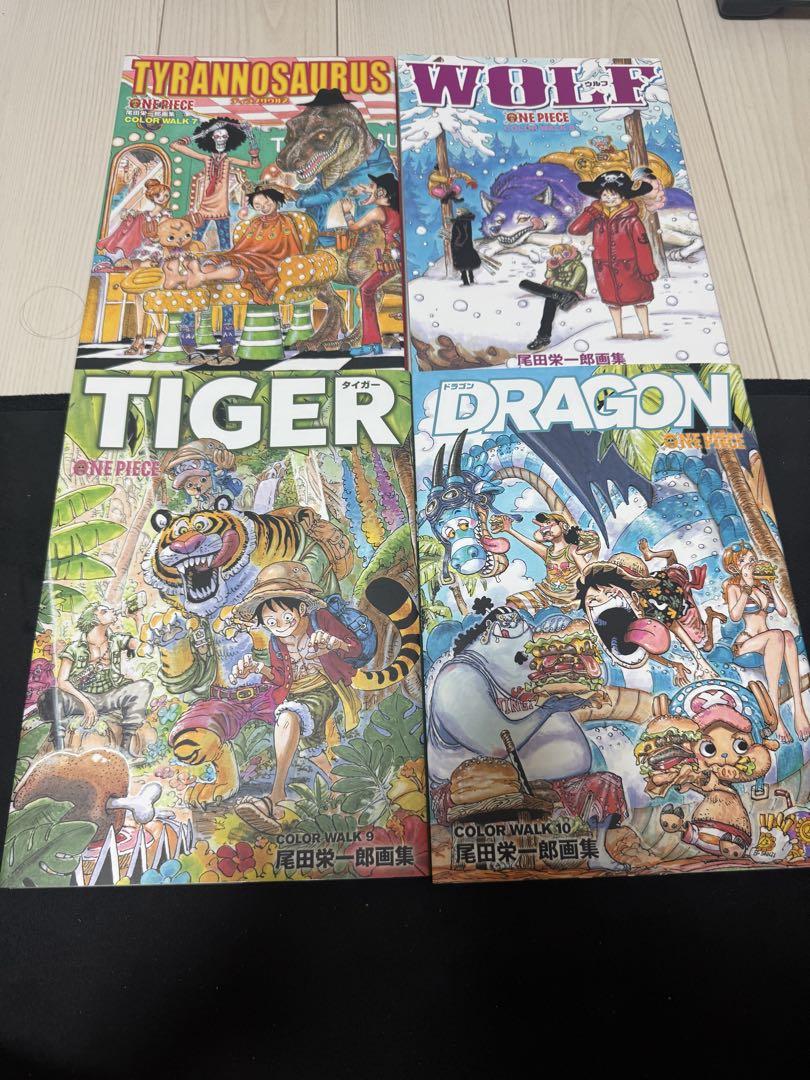 ONE PIECE イラスト集 カラーウォーク 全巻セット - メルカリ