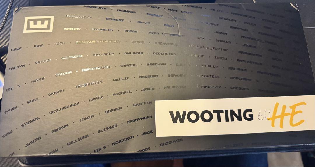 キーボード Wooting60HE