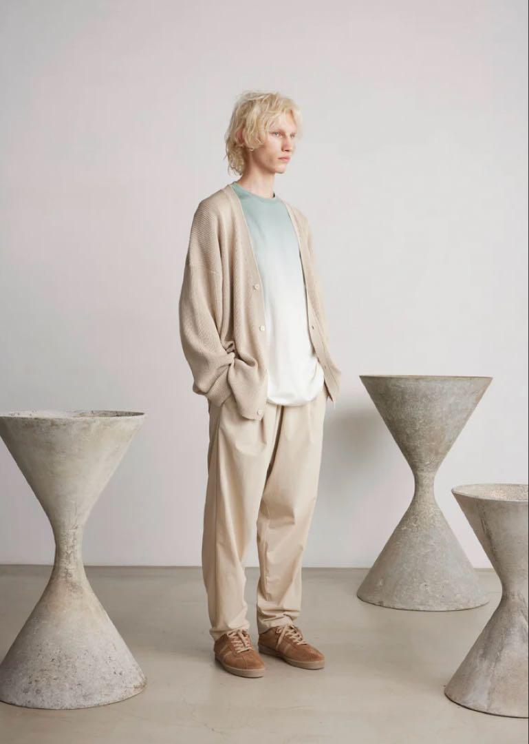 トップス Graphpaper Linen Solotex Rib Cardigan