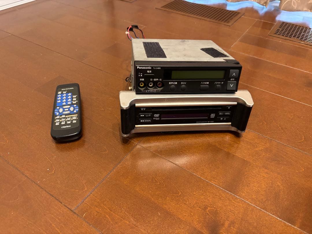 ♪クラリオン CV-9100A DVD パナソニックTU24BSセレクター