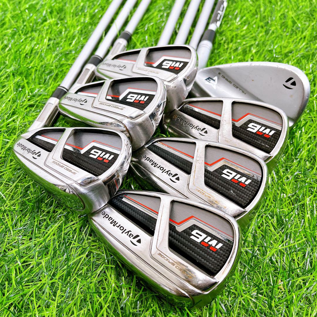 【キャディバッグ新品】TaylorMade M6 メンズゴルフ11本セット