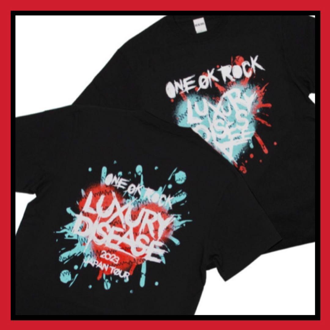 ONE OK ROCK ハートT シャツ XL ワンオクONE OK ROCK Luxury Disease Tシャツ 2023 XL ハート形