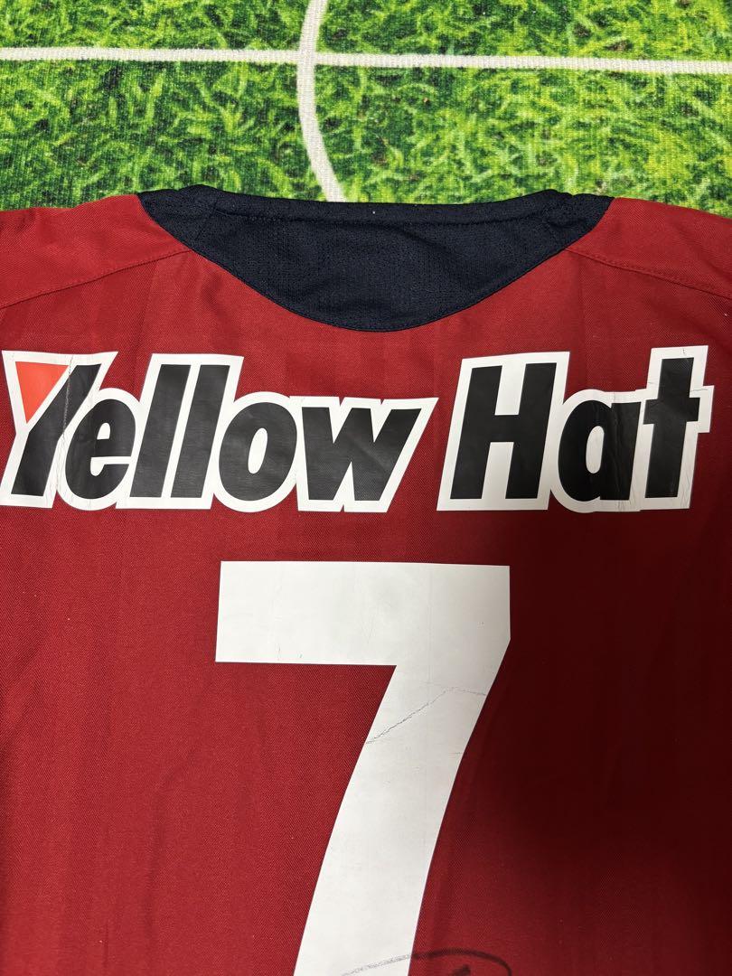 鹿島アントラーズ　サッカーユニフォーム　新井場　背番号7