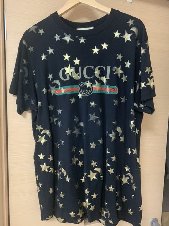 10850円 人気ブランドの GUCCIスタームーンtシャツ完売品