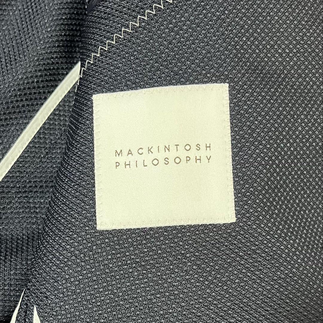 マッキントッシュフィロソフィー ナンバーゼロ トロッター セットアップ 紺 38