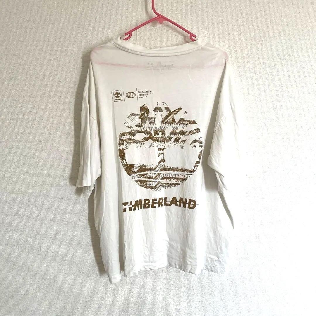 Timberland Tシャツ ホワイト - メルカリ
