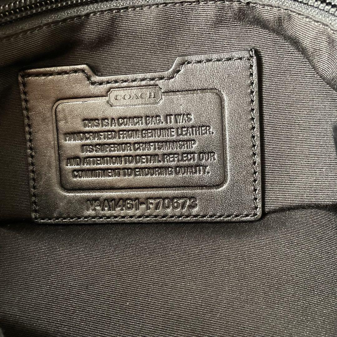 COACH ビジネスバッグ 2way ショルダー レキシントン レザー A4