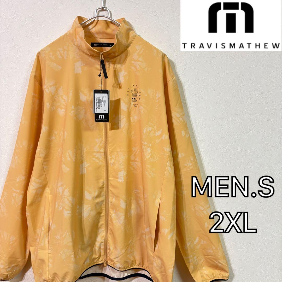 TravisMathew 軽量ポケッタブルジャケット スカル メンズ２ＸＬ2XL 3L TravisMathew