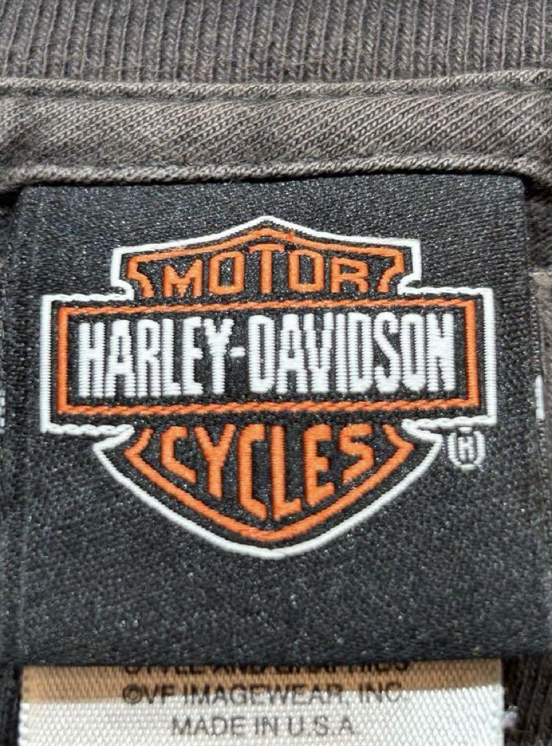 【週末値下げ】 USA製 Harley-Davidson Tシャツ Lサイズ USA製 Lサイズ Harley-Davidson Tシャツ - トップス買う