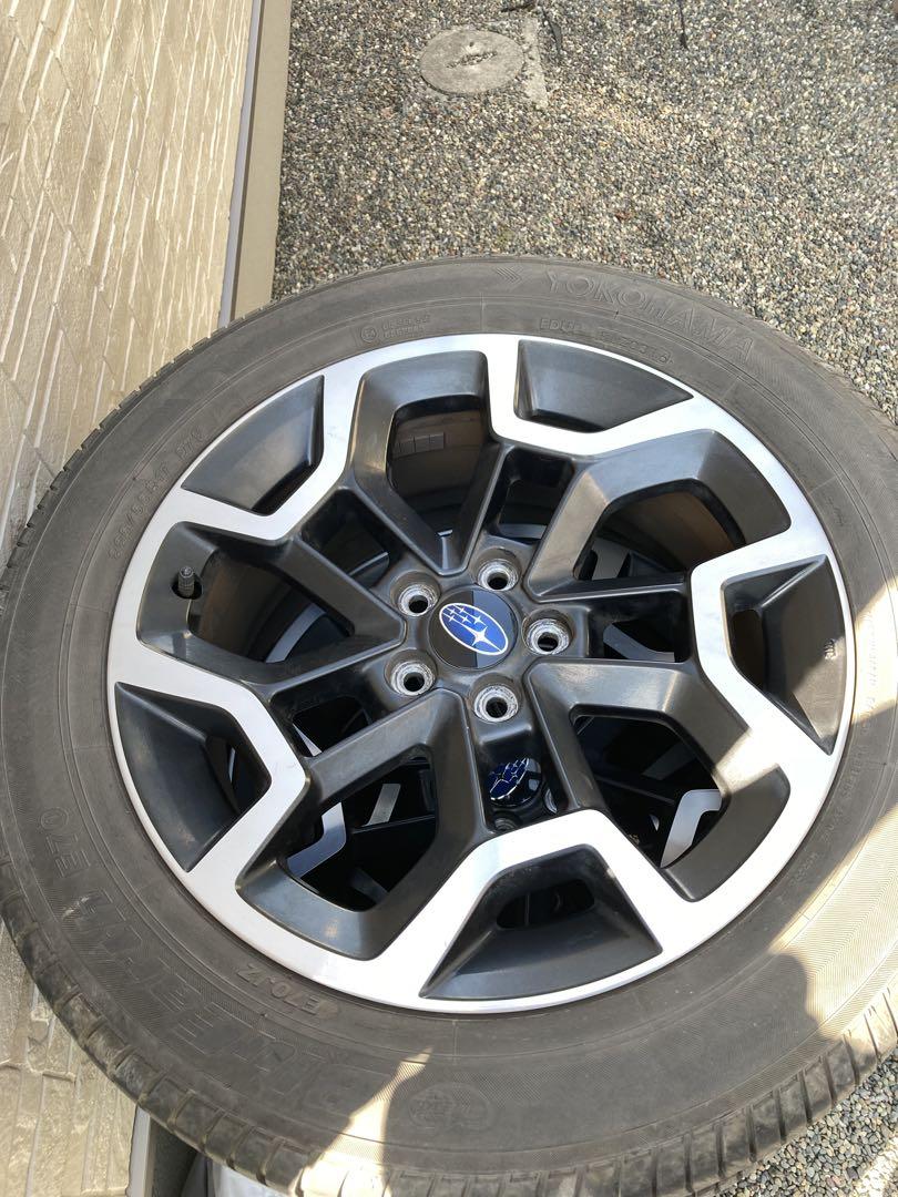 スバル 17インチ ホイールセット225/55r17