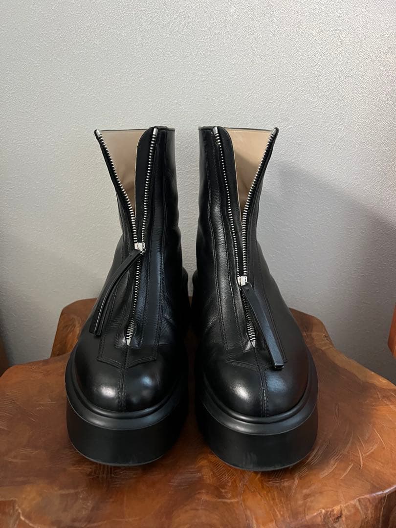 ザロウ THE ROW ZIPPED BOOT I 36.5 (23.5)