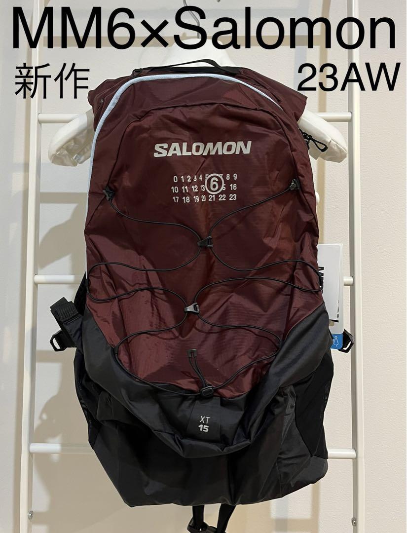 mm6エムエムシックス×Salomonサロモン バックパック ショルダーバッグ赤