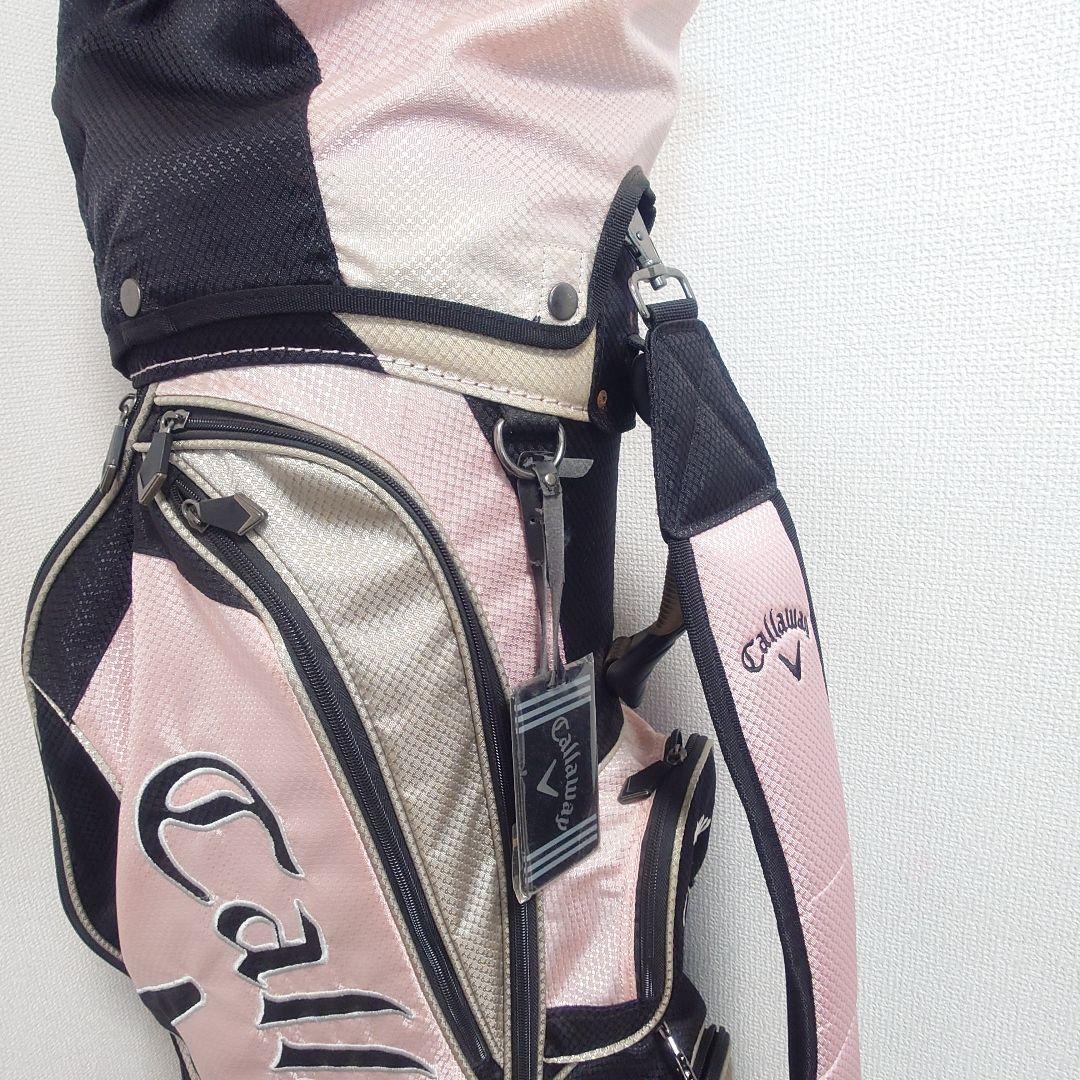Callaway ゴルフバッグ・キャディバッグ ピンク/黒 Callaway ゴルフバッグ・キャディバッグ ピンク/黒