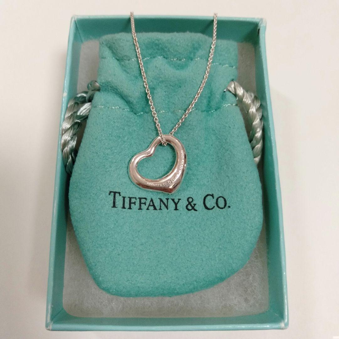 Tiffany & Co. シルバー　オ―プン ハート　ネックレス