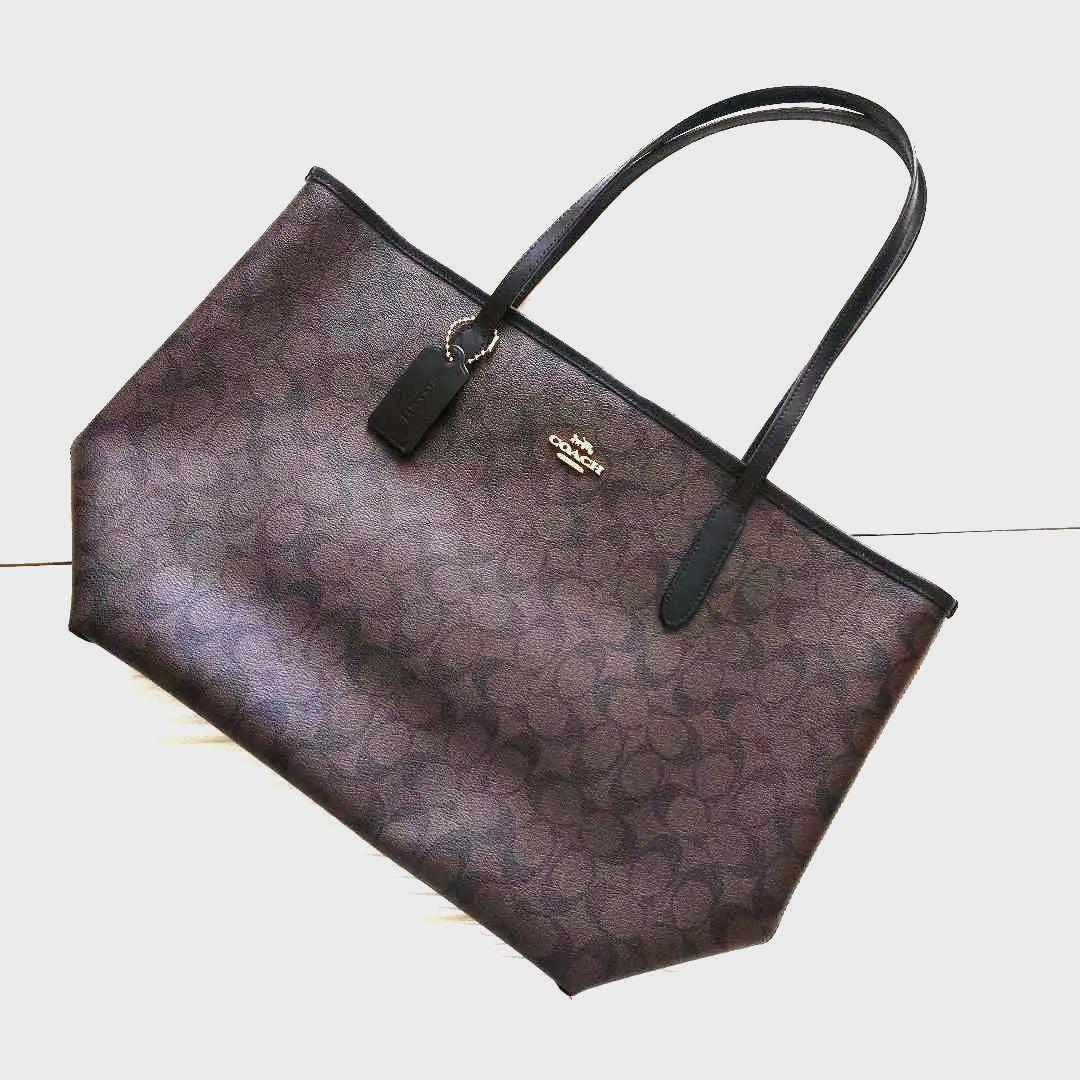 ♡お値下げ済!極美品!COACH トートバッグ - メルカリ 