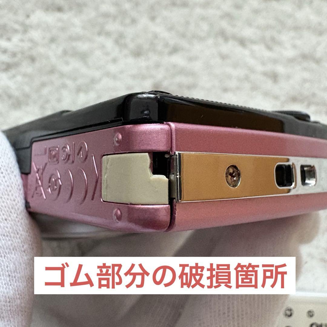 【動作確認済】OLYMPUS オリンパス μ-7010 レトロコンデジ ピンク