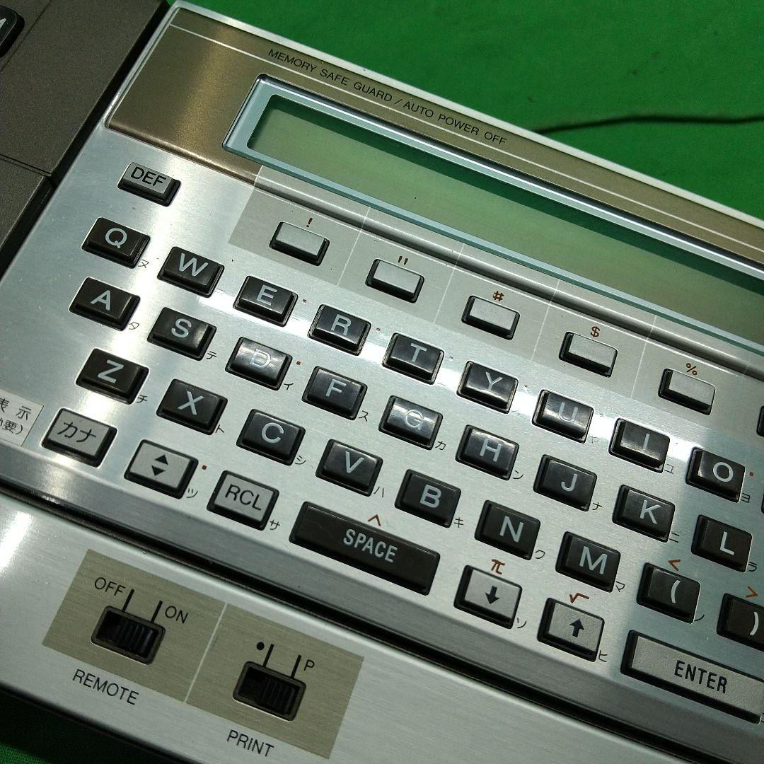 A-5 SHARP ポケットコンピューター CE-150 ケース付き