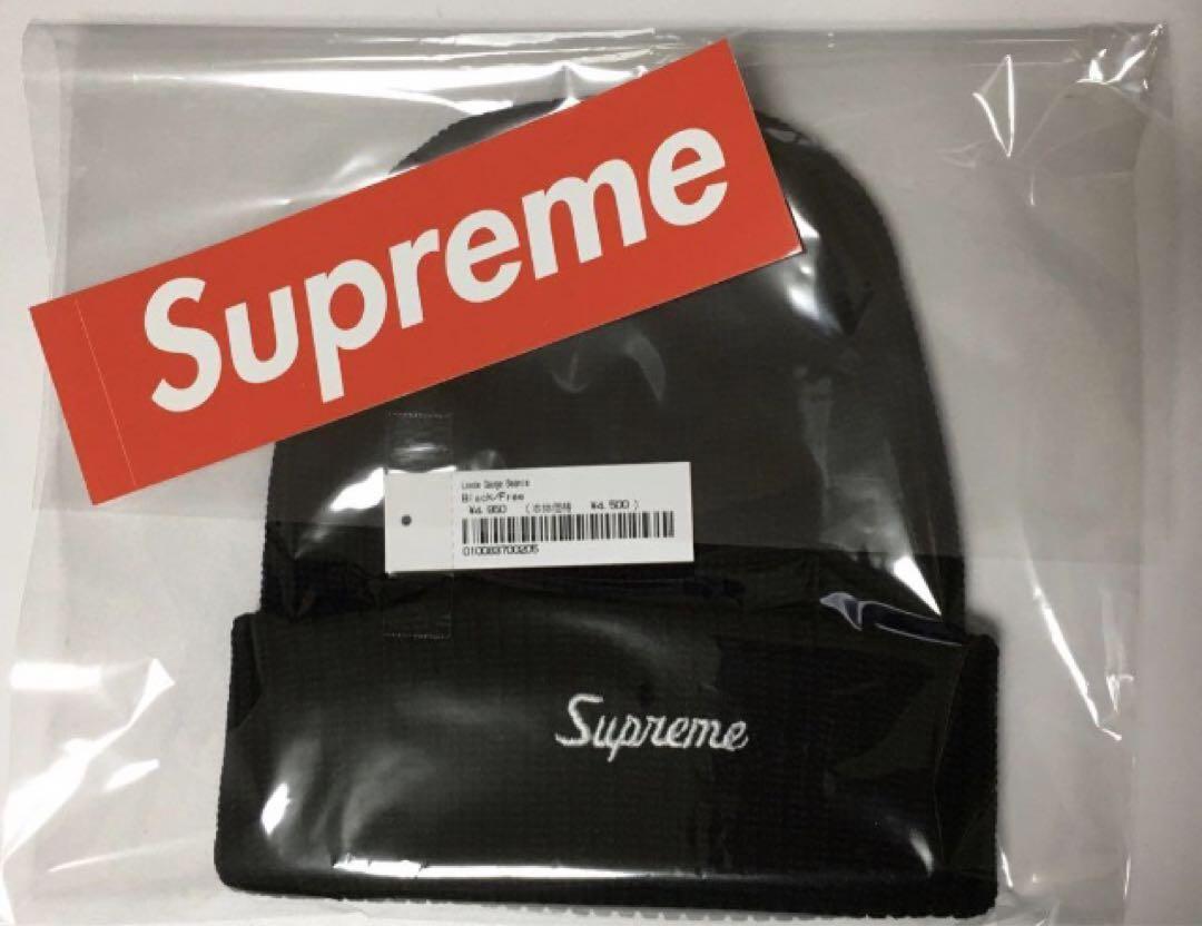 Supreme Loose Gauge Beanie（黒）