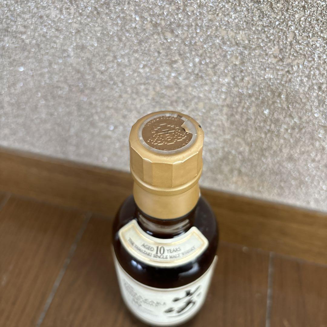 サントリーシングルモルトウイスキー　山崎　10年　180ml
