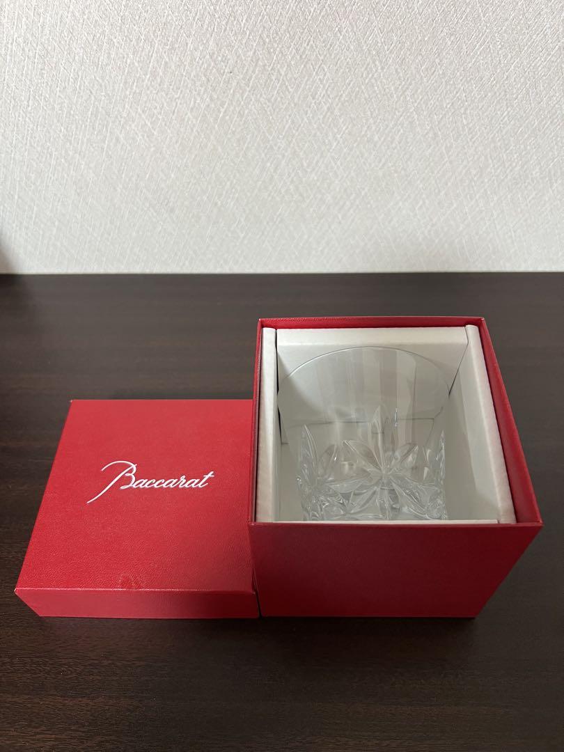 Baccarat クリスタルロックグラス