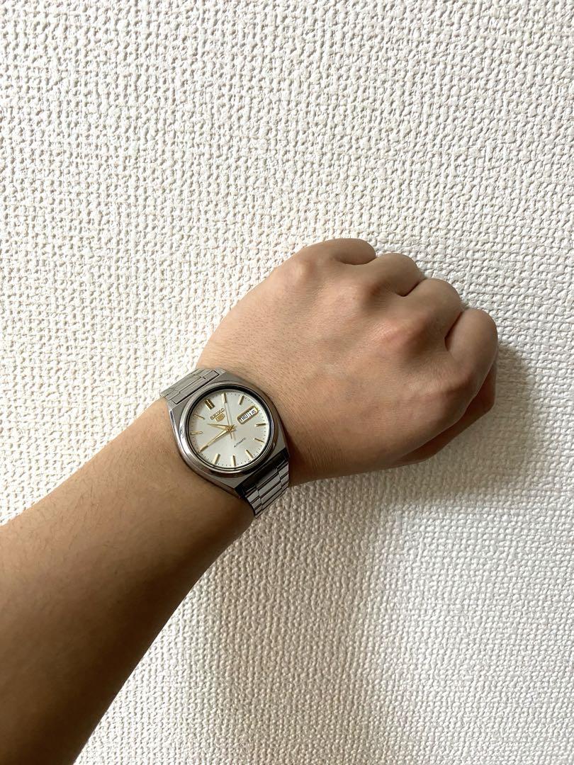 SEIKO セイコー 5ファイブ 7926-9780 自動巻き 稼働品 シルバー