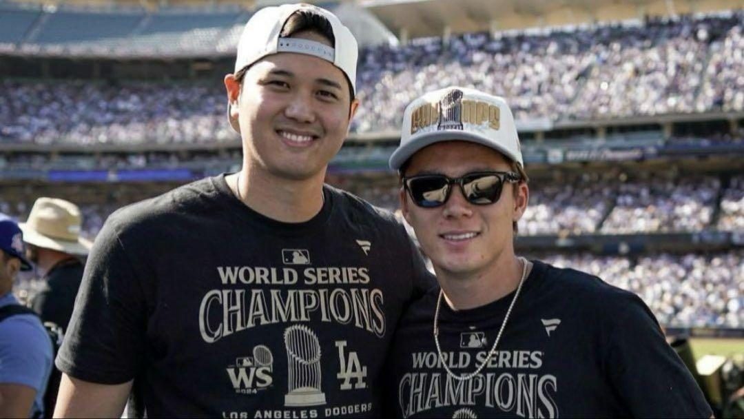 【正規品】MLB 大谷翔平 ドジャース WS優勝 2024 パレードキャップ