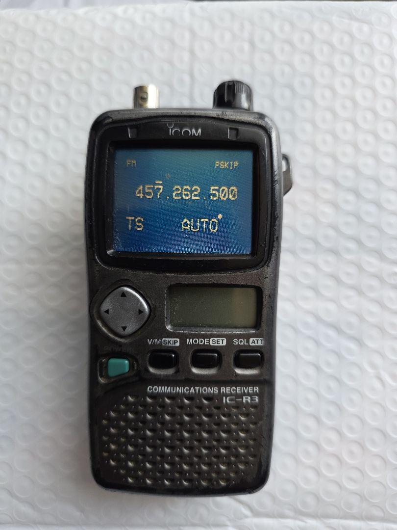 icom ic-r3ss ジャンク品 広帯域受信機 IC-R3 【ジャンク】 - メルカリ