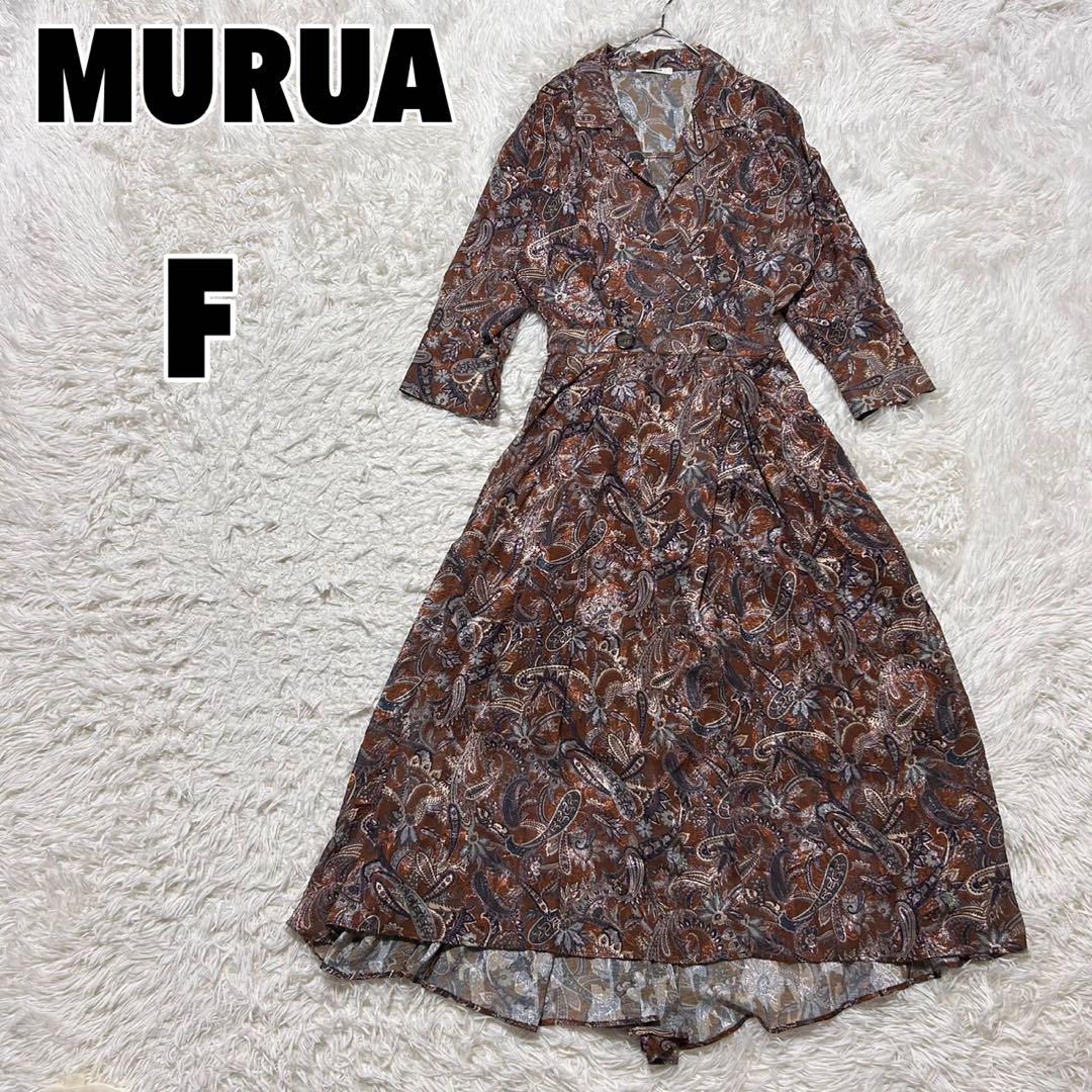 ♥MURUA♥ ムルーア (F) ペイズリーパターンワンピース