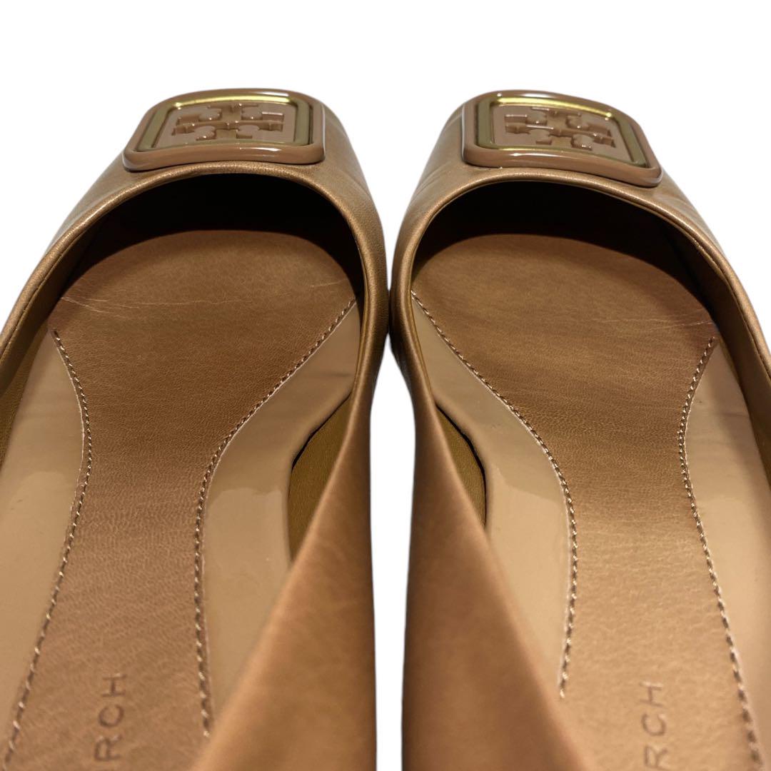TORY BURCH ジョージア パンプ ローファー レザー 24cm
