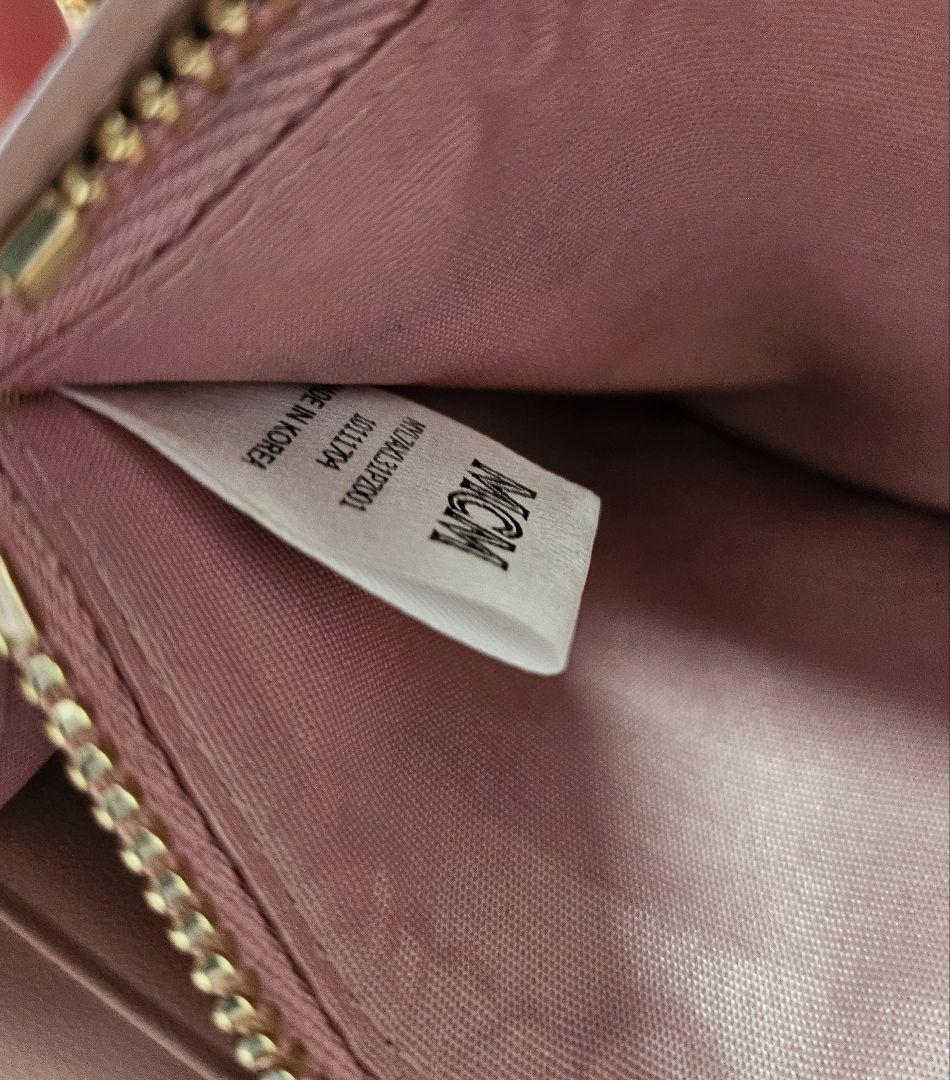 高品質 MCM 長財布 ピンク ラビット 小物