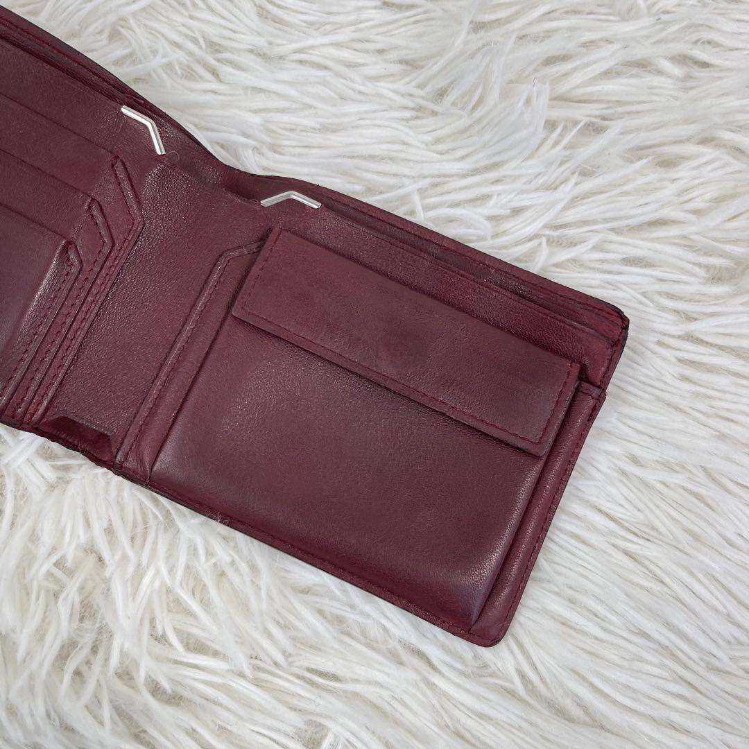 【美品】Cartier カルティエ マストライン 折り財布 ブラック メンズ 美品】Cartier カルティエ マストライン 折り財布 ブラック