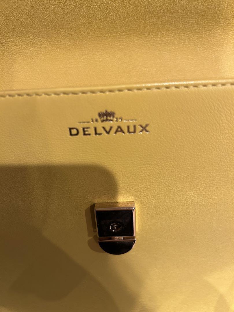 Delvaux デルヴォー　タンペート　イエロー　デルボー
