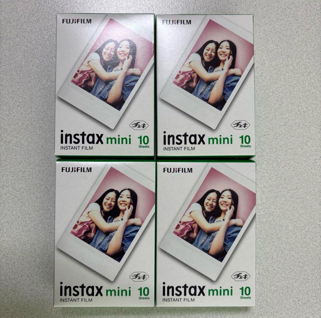 富士フイルム チェキ フイルム instax mini 10枚入(4個セット)