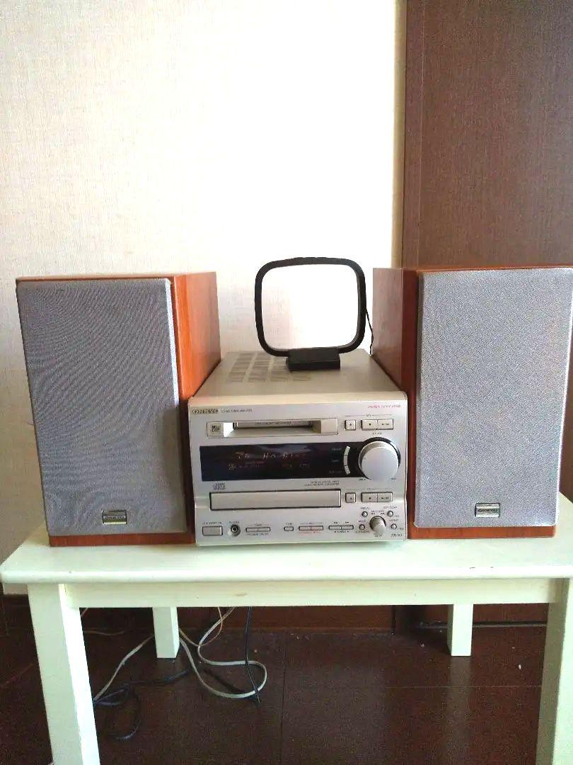 正常動作品】ONKYO FR-V3 CD/MD Tuner Amplifier - メルカリ