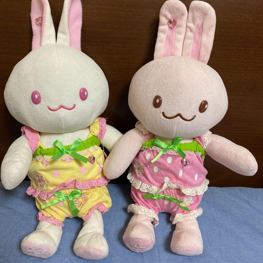 マザーガーデン 限定品 うさもも 着せ替えドールセット 白