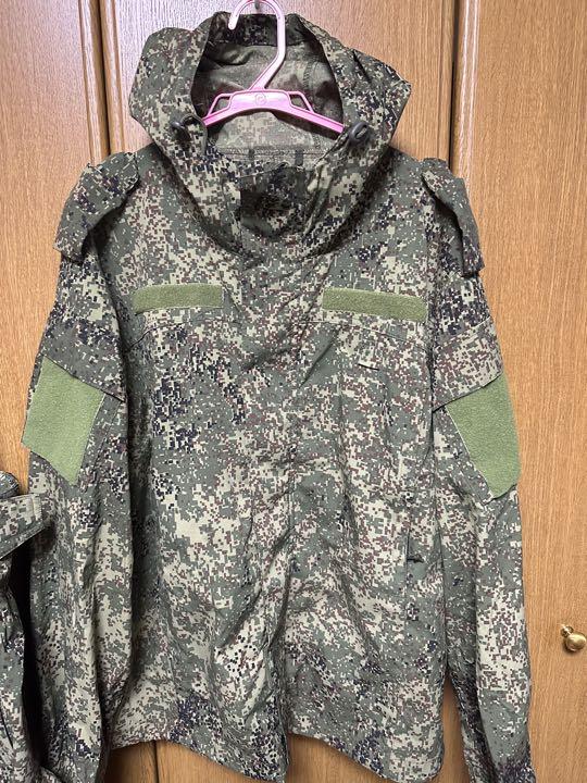 日本初の 再出品 官給品 ロシア軍迷彩服 パッド ゴーグル 実物 デジタルフローラ 個人装備