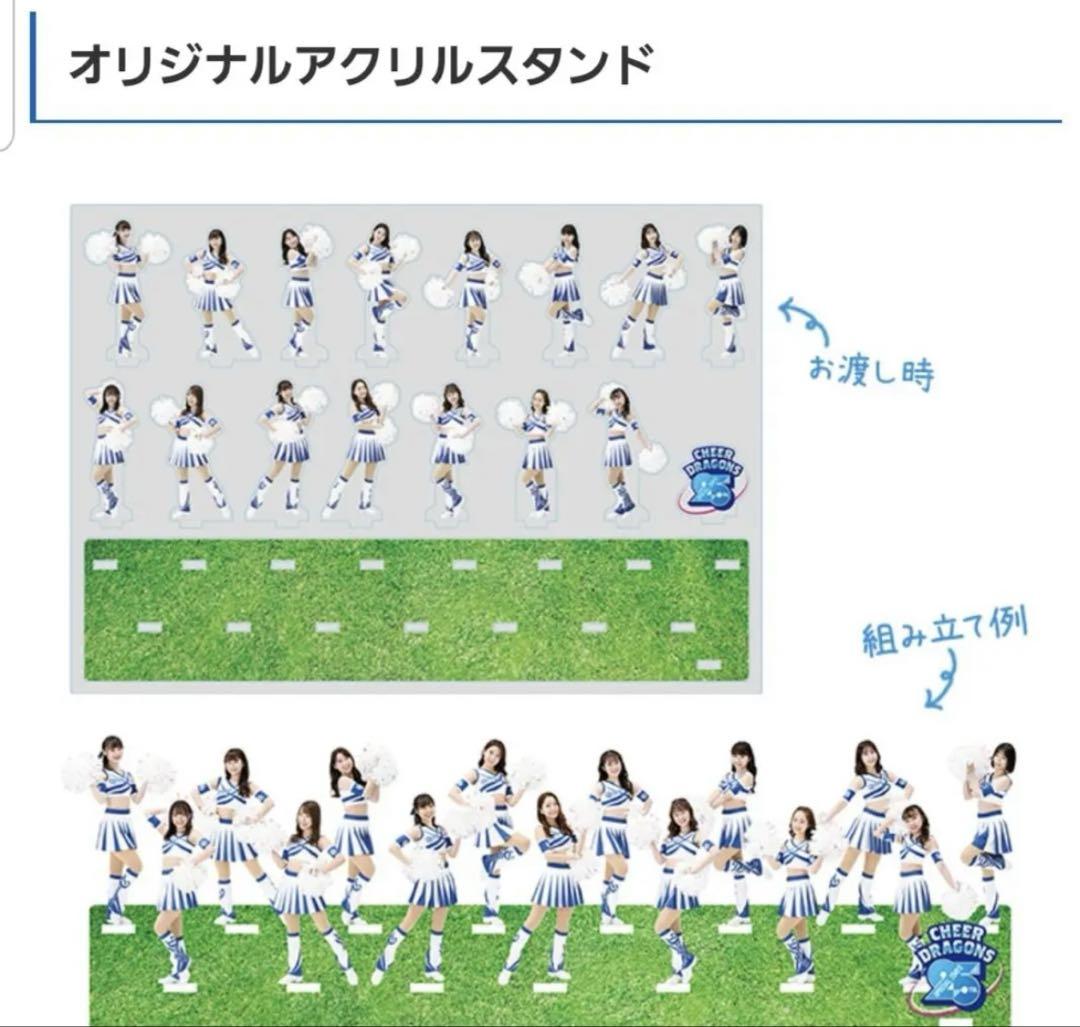 大特価 pop 2022 チアドラゴンズ 中日ドラゴンズ アクリルスタンド メルカリ - 記念グッズ